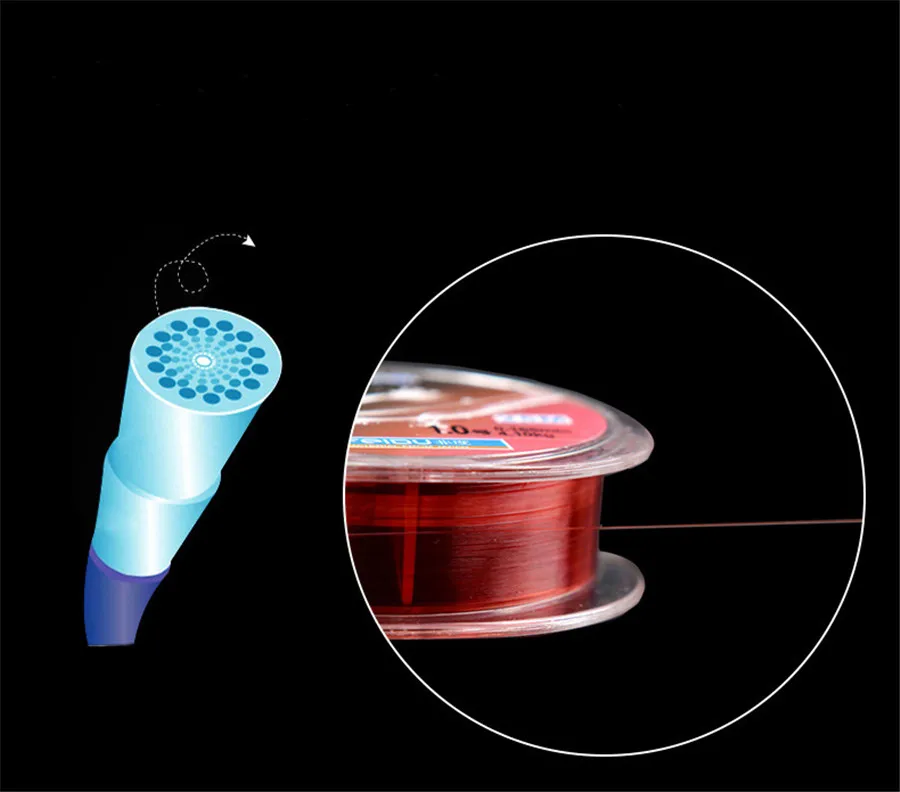 Nylon Fishing Line Wear-resistant Monofilament Carp Fishing Wire (7)