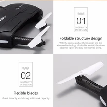 RC Drone JJRC H37 RC Quadcopter elfie foldable Mini Drone with Camera FPV Quadcopter Drones Helicopter VS JJRC H31 JJRC H36 Dron