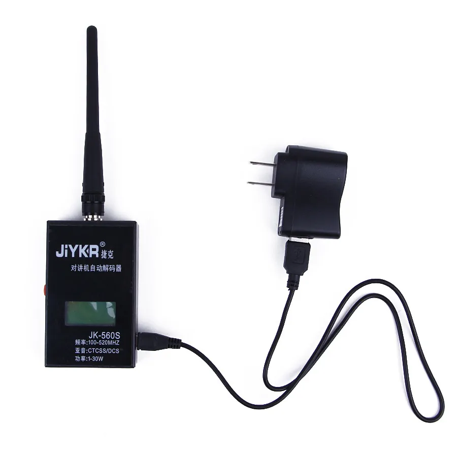Walkie Talkie Frequency Counter Jk 560S For Baofeng Portable Radios Decoder 100 520mhz CTCSS DCS 1