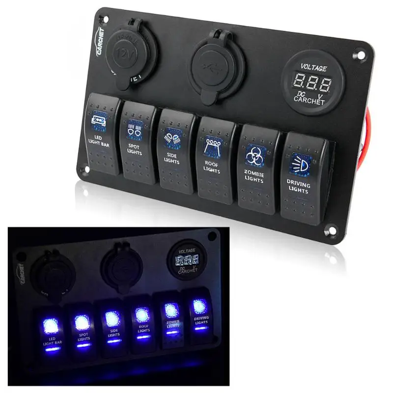 Online Buy Wholesale car switch panel from China car ... light switch wiring diagram for d7096c fog 