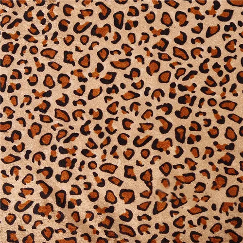 1,5 м* 1 м Вельветовая африканская ткань с тигровым леопардовым принтом «сделай сам», домашний декор, ткань для дивана, подушка для костюма, Анкара, ткань с восковым принтом - Цвет: D