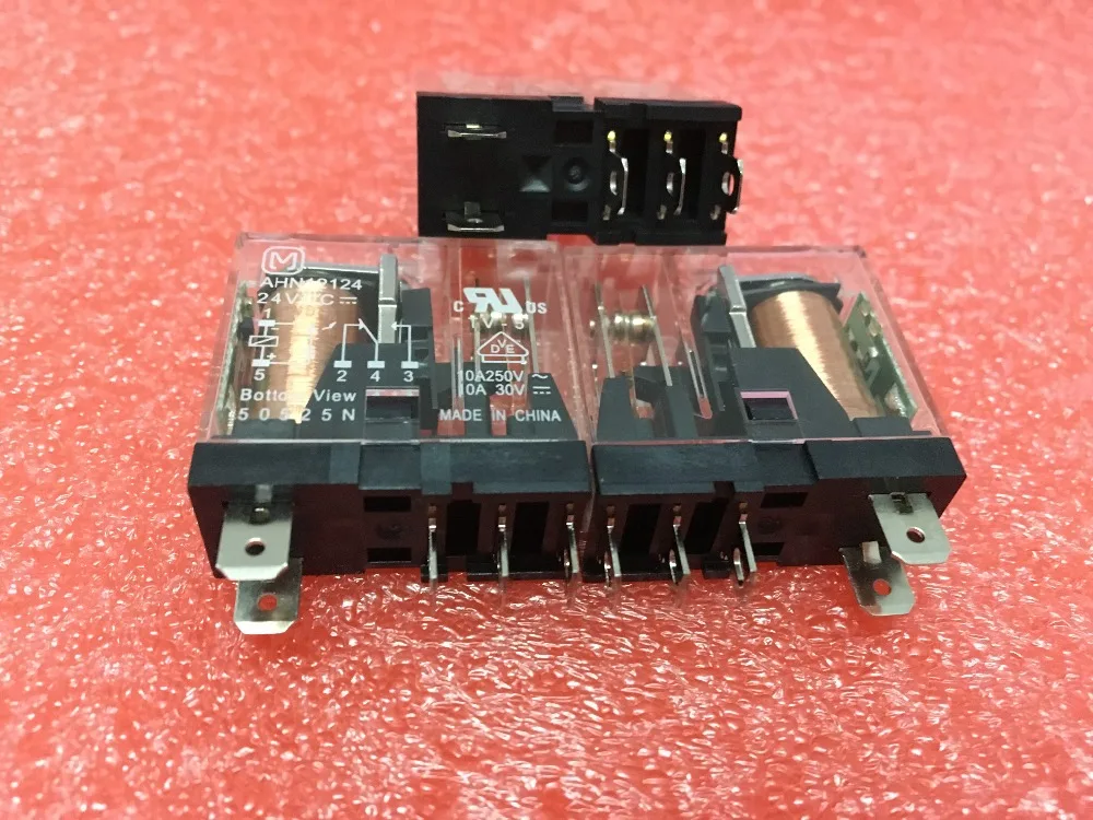 AHN12124 24VDC 5PIN реле 10A250V/10A30V 30 шт | Обустройство дома