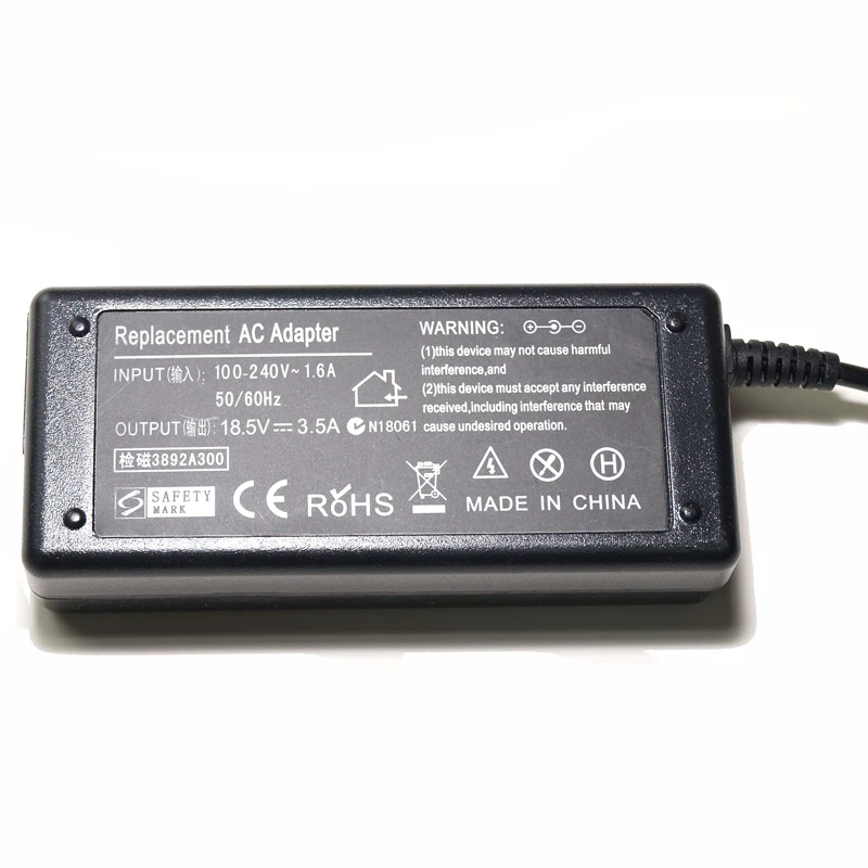 Зарядное устройство для ноутбука переменного тока Сменный Адаптер питания 18 5 В 3