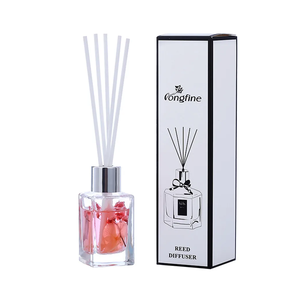 

50ML reed diffuser sets with Natural Sticks Glass Bottle and Scented Oil fragancia difusor perfume set make you relax wholesale