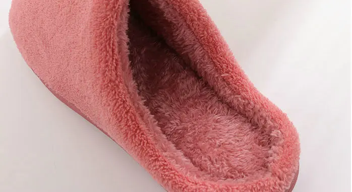 2018 Soft New Winter Warm Bedroom Winter Home Slippers Shoe Women Men Soft Cozy Cotton Shoes Woman Slipper (11)