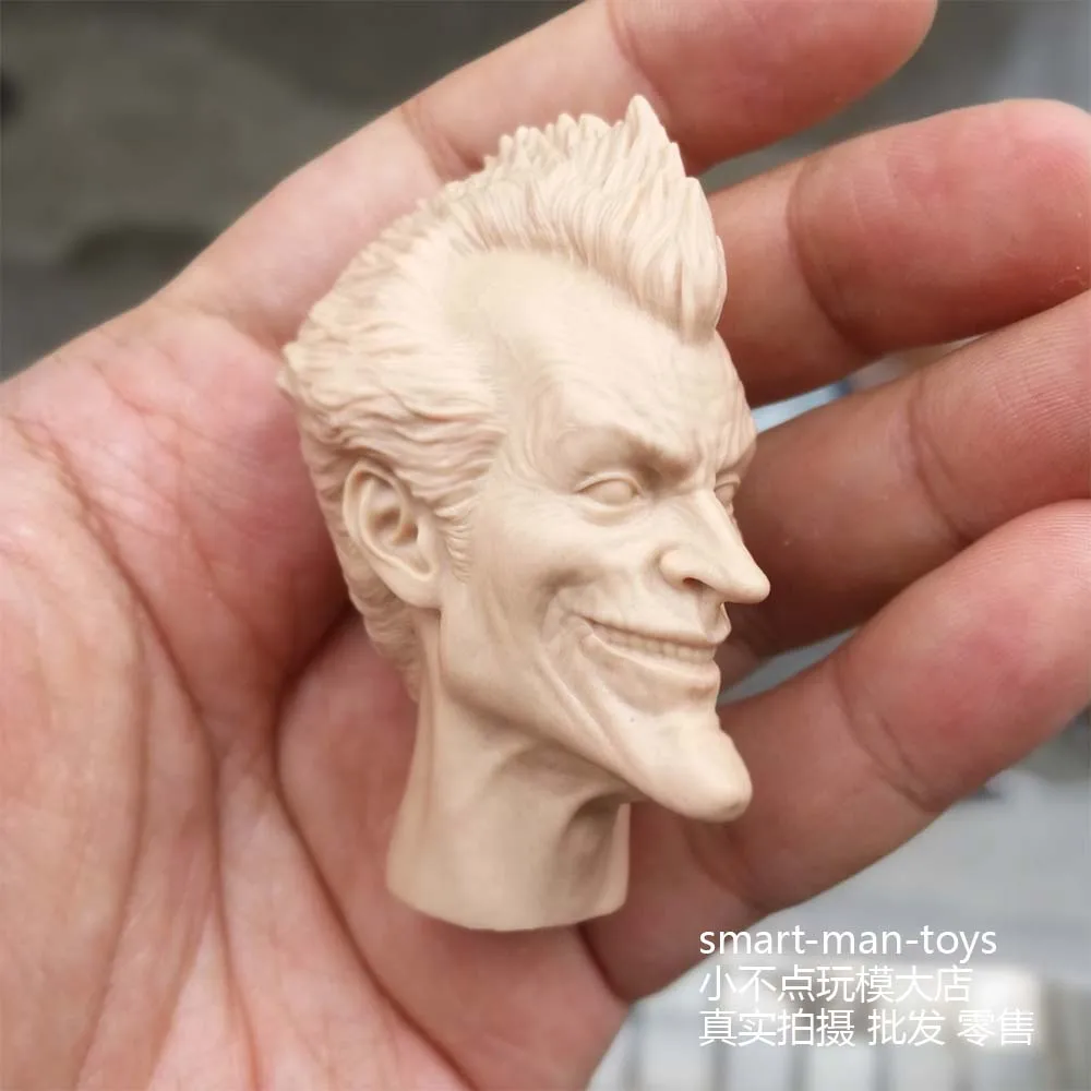 Пустой 1/6 масштаб головы лепить Джокер неокрашенные fit 12 ''фигура тела|Игровые