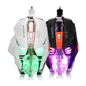 

Professional Wired Gaming Mouse 2500 DPI Adjustable 8 Buttons Cable USB LED Optical Gamer Mouse For PC Computer Game Mice Gamer