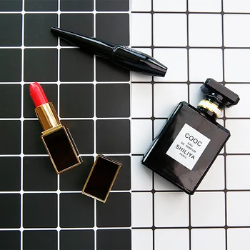 

2pcs Plaid Paper Card PVC Cardboard INS Photography Background Photo Studio Kits Shooting Backdrops for Food Fruit Mini Item