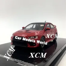 Литая модель автомобиля Tarmac модель автомобиля для Lancer EVO X Evolution Final Edition(красный) 1: 64