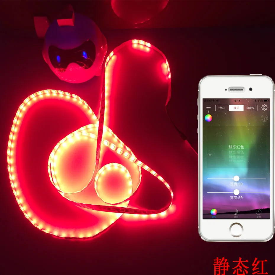 

Music RGB Controller For Led Strip Light 5050 LED Controller 4 Pin DC 12V 24V Bluetooth APP Led Pixel Controller Remote Control