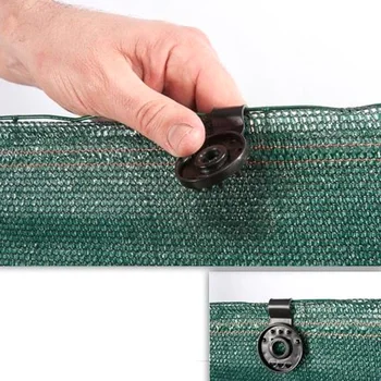 

20 PCS Greenhouse Film Clip Pest Net Gardening Shade Privacy Screen Tarp Net Hang Clip Holder Instant Fastener Garden Tools