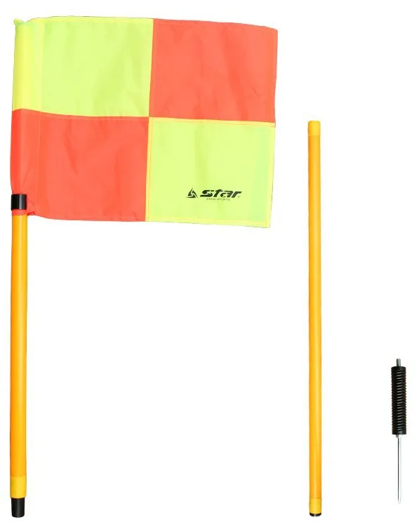Soccer corner flag genuine special STAR World of professional football