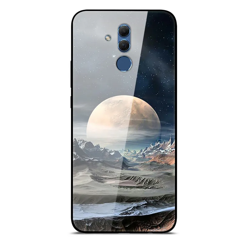 Custodia Yoedge Per Huawei Mate 20 Lite Con Cordino – Cover Fiore In Silicone Morbido E Tracolla Regolabile