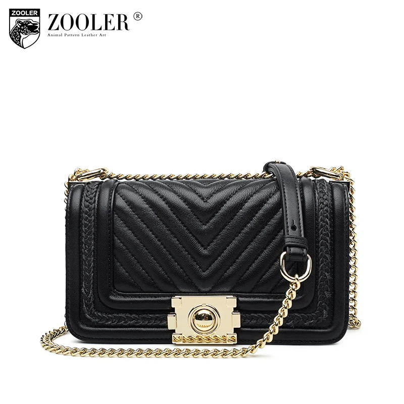 

Fashion Genuine leather bag ZOOLER woman shoulder bags sheepskin luxury handbags women bags designer bolsa feminina #E106