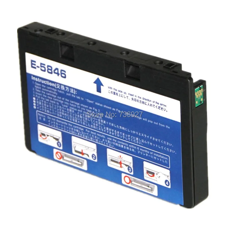 10X NEW compatible Ink Cartridge T5846 For Epson PictureMate 200 240 260 280 290 PM240 PM225