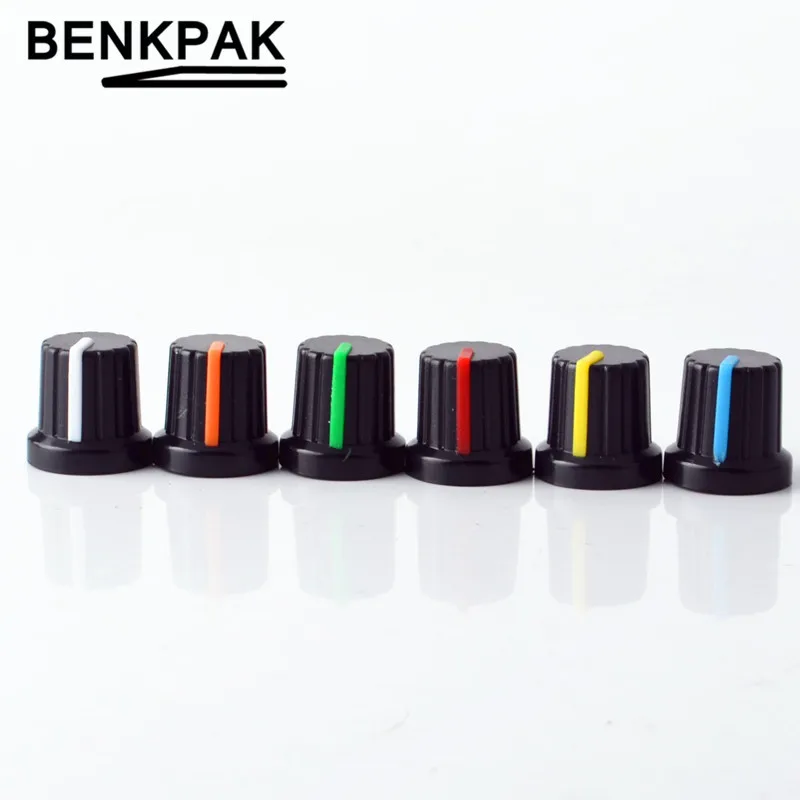 

6pcs 6mm Potentiometer Knob For WH148
