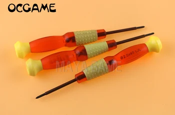 

6pcs/lot 2.0mm Cross Head Precision Screwdriver + screw driver Cell Phone DIY Opening Tool for ps3 controller OCGAME