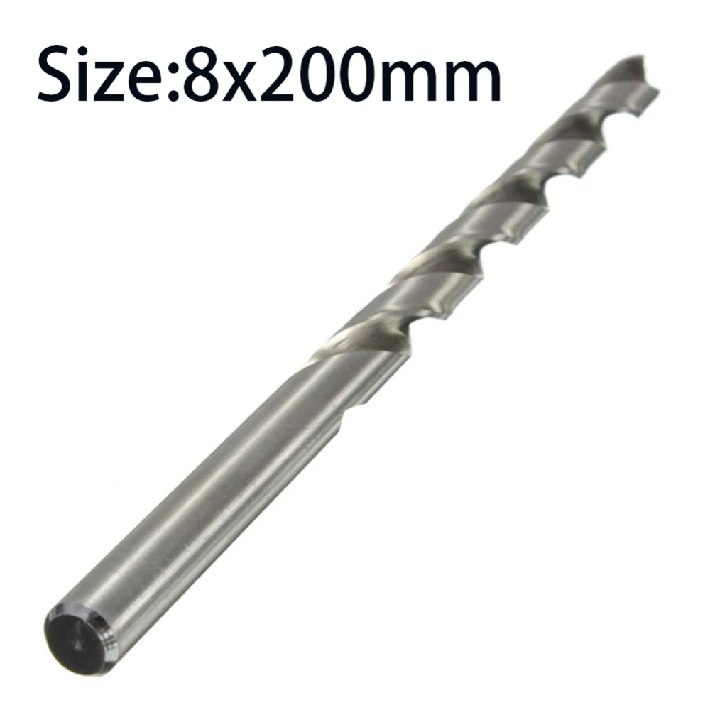 

8mm Diameter Extra Long Hss Auger Twist Drill Bit Straigth Shank Twist Bit High Speed Steel Straight Handle Bit