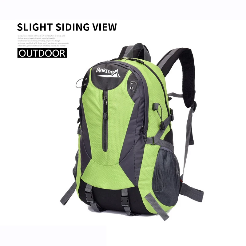 40L Professional Outdoor Camping Hiking Cycling Bags Waterproof Nylon Mountain Climbing Backpack Men Women Breathable Sport Ba