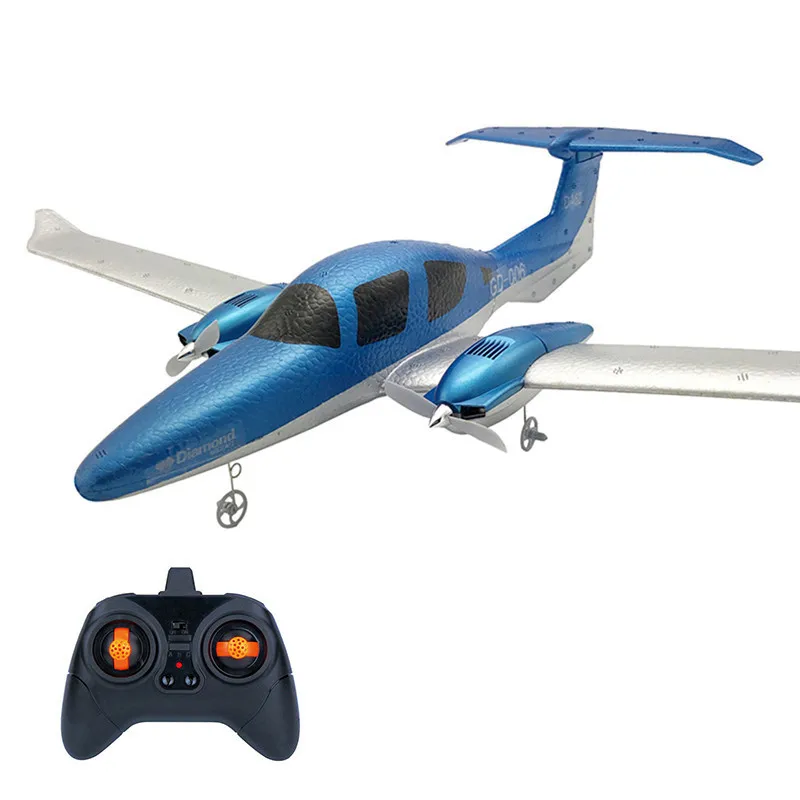 

DIY Fixed Wing EPP RC Plane Foam Remote Control Aircraft GD006 Outdoor Toy For Children Christmas Gifts