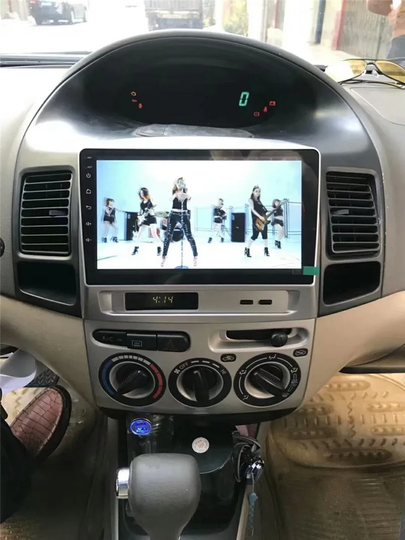Автомобильный мультимедийный комплект Yulbro Android для Toyota Vios 2003 2004 2005 2006 2007 dvd радио