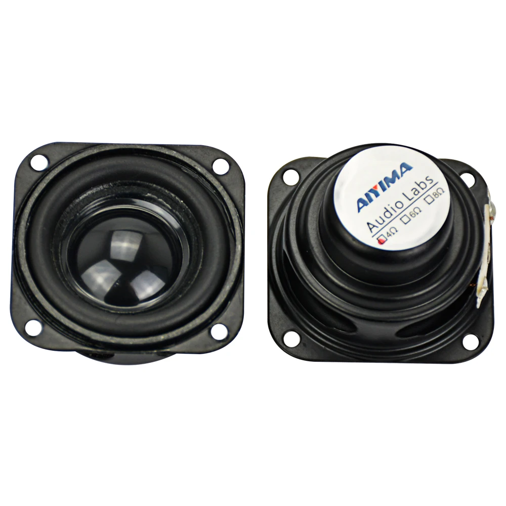 AIYIMA 2Pcs Audio Speakers 1.5Inch 40MM 4Ohm 5W Internal Magnetic Bass Multimedia Speaker computer speakers portable speakers audio speakers wireless bluetooth speaker portable bluetooth speaker