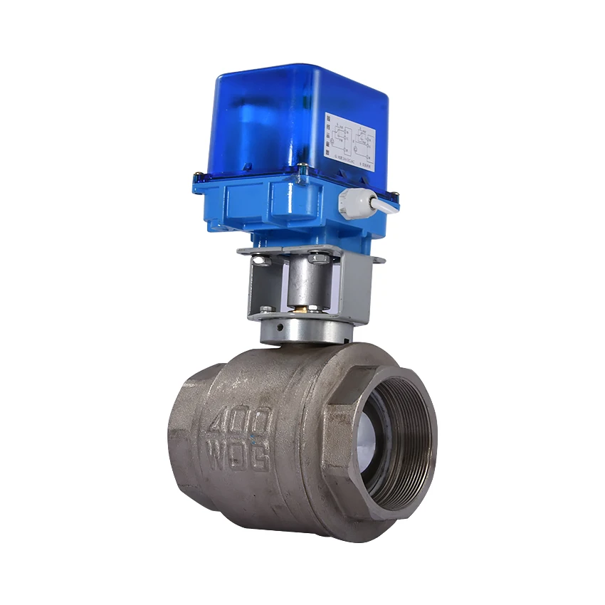 

DN80 Electric Ball Valve Copper Alloy Small Electric Ball Valve /Valve Actuator 12V/24V/220V 0.6Mpa-2.5Mpa -0~70 Degree Hot Sale