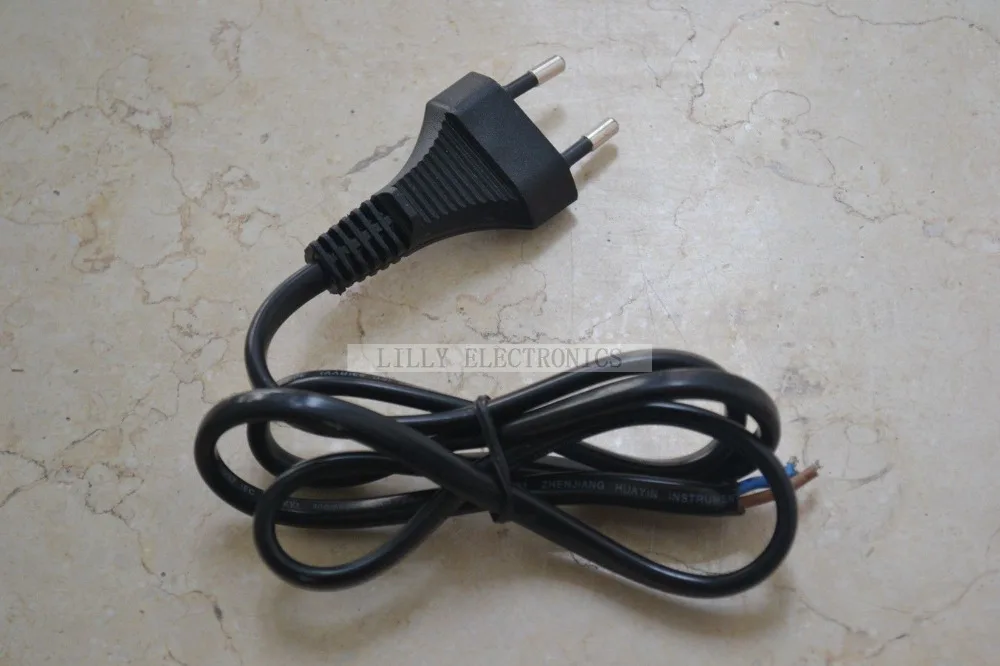 

2X0.5 Sqm 1.5 Meter Long Power Cable with Two core Plug Cable EU Standard