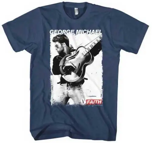 

2019 Funny George Michael T-Shirt Faith Mens New Tee Hoodie