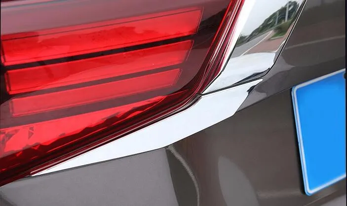 Хромированные аксессуары для автомобиля, обивка задней двери для outlander 201, ABS хром