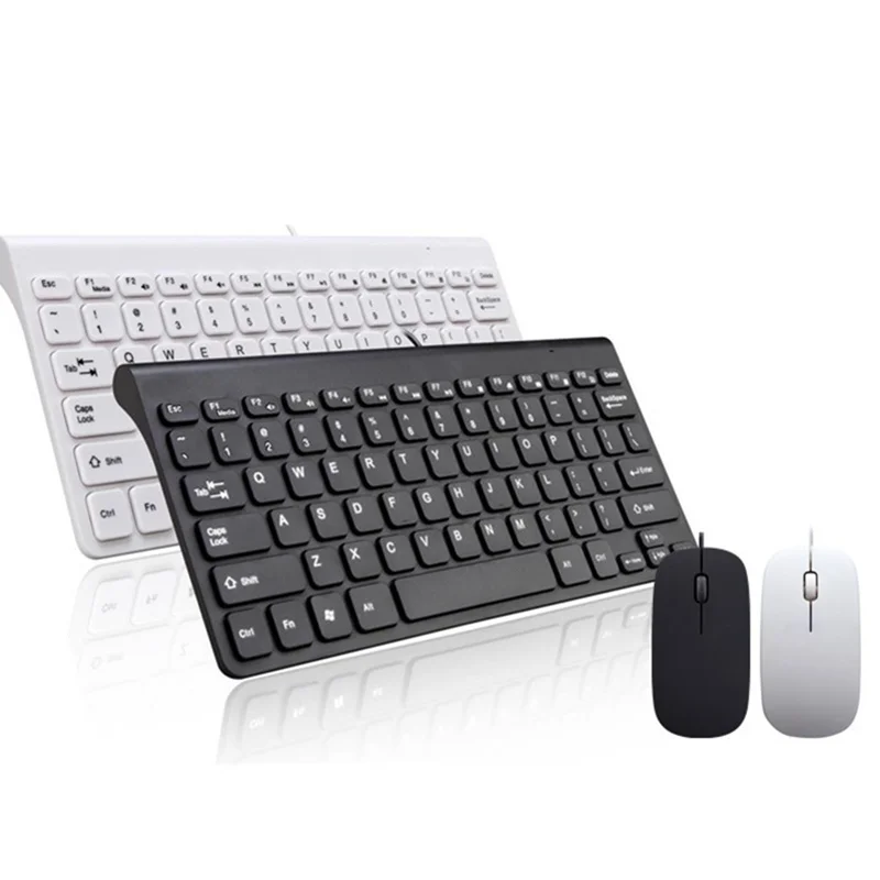 

PROMOTION! Portable Wireled Keyboard Ultra thin Quiet Small Size Keys Mini Multimedia USB Keyboard For Laptop PC