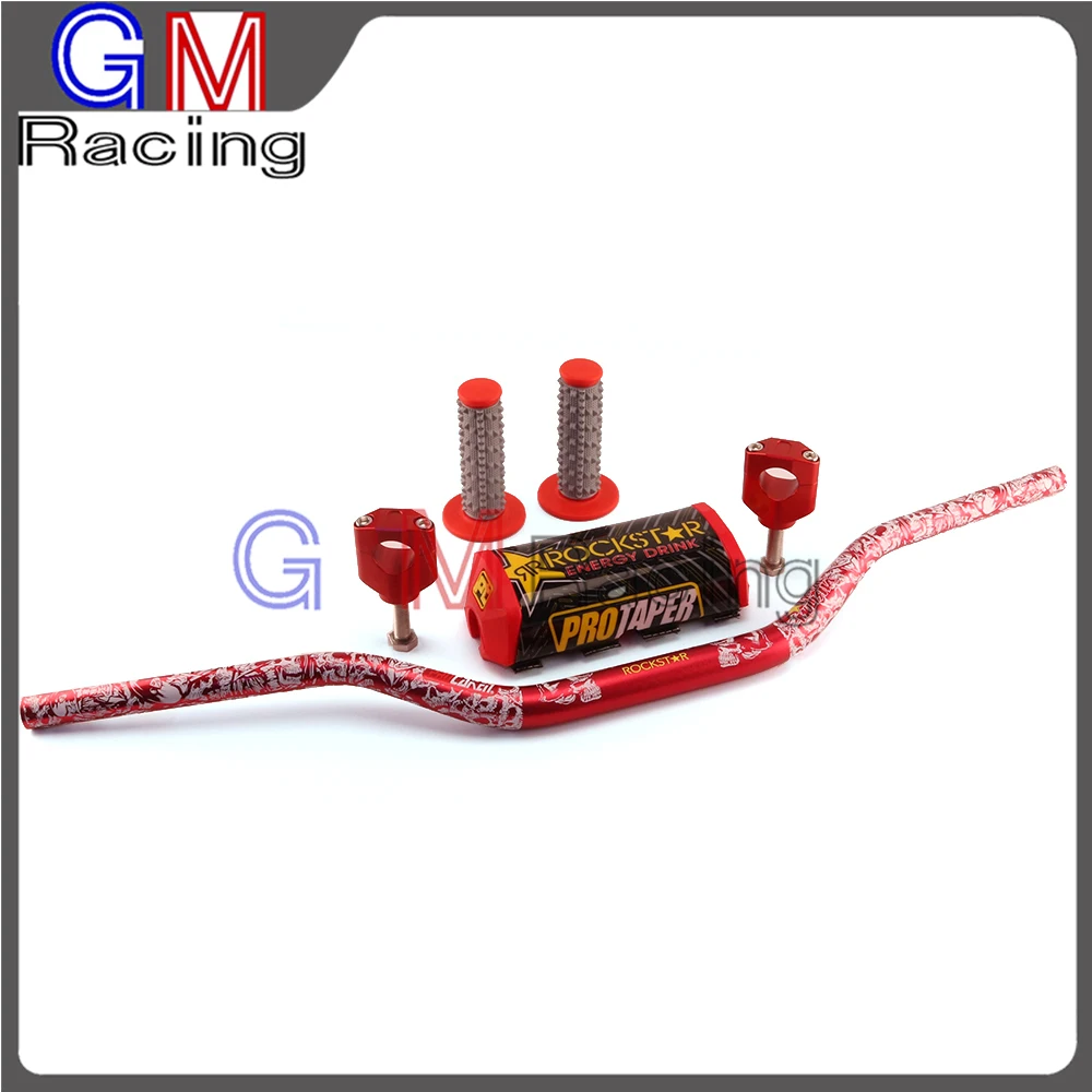 1 1//8 28mm CNC HandleBar Bar Risers Clamp Mount Adapter For Motorcycle Hand bar Honda CR125R CR250R CRF250R CRF450R CRF450RX CRF250X CRF450X Kawasaki KX125 KX250 KX250F KX450F Suzuki RMZ250 Green