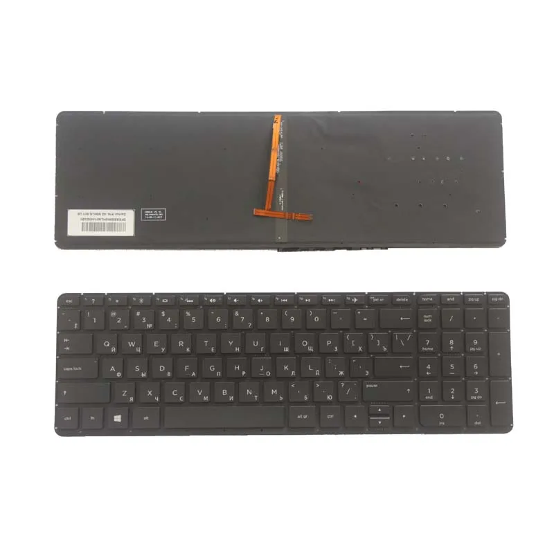 Новая русская клавиатура для HP Pavilion 15-P 17-F 17-F07 17-F115 15-p012st 15-p014st 15-p015st 15-p017st RU Black с