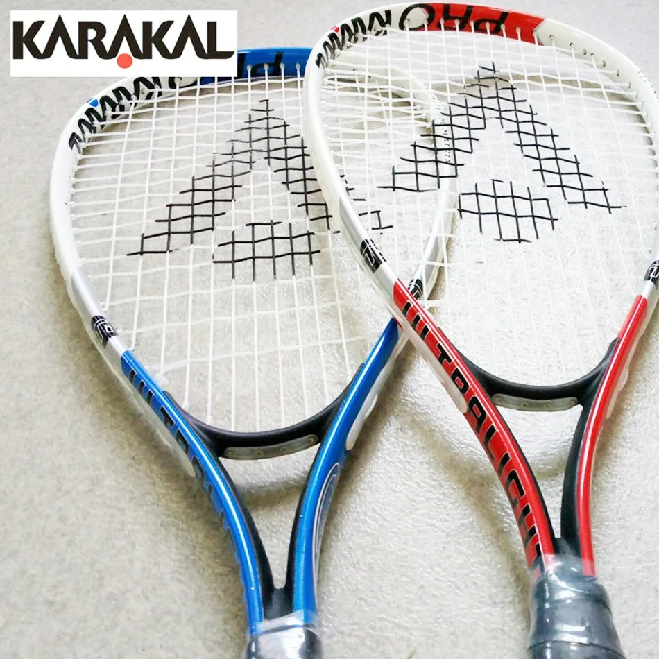 

Karakal Carbon Squash Racket 100% Carbon Alloy Red Blue Squash Racquet With Racket Bag Squash Racket Squash Racquet With Bag
