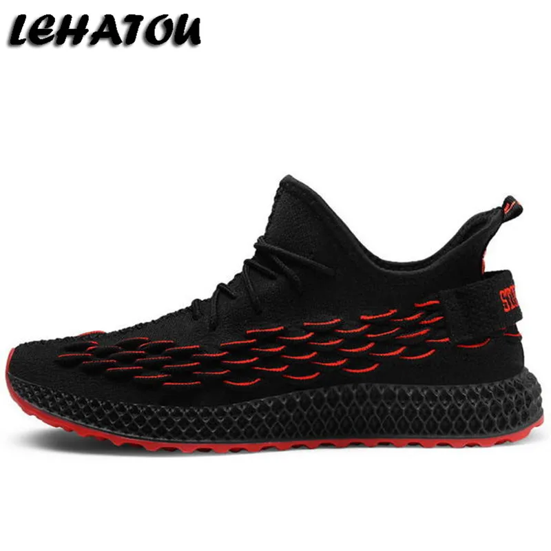 2019 New Mens Casual Shoes Lace-up Men Sneaker Air Mesh Breathable Shoe Summer Trainers Ultra Boosts Zapatillas Man Footwear | Обувь