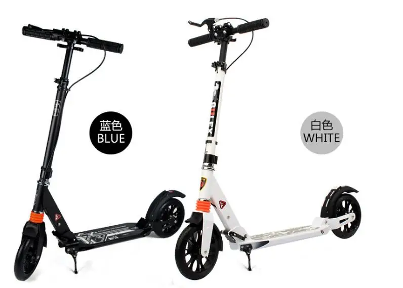 

Aluminum alloy Folding Foot Scooter shock absorption Kick Scooter Urban scooters with Brake