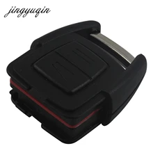 jingyuqin 2 Buttons Remote Car Key Shell for Vauxhall Opel Astra Zafira Omega Vectra No Chip Uncut Blade Car Key Case Fob