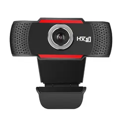 Hxsj HD 720 P USB веб-камера вращающийся ПК компьютер камера видео вызов и запись с микрофон с шумоподавлением клип на стиль для