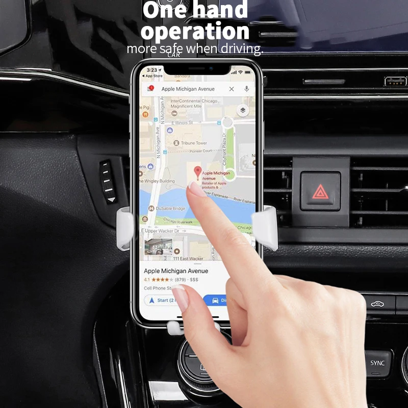 1 шт воздуха на выходе автомобилей тяжести мобильный телефон кронштейн противоскольжения/осень автомобильный держатель телефона для мотоцикла держатель для навигатора салона авто продукты