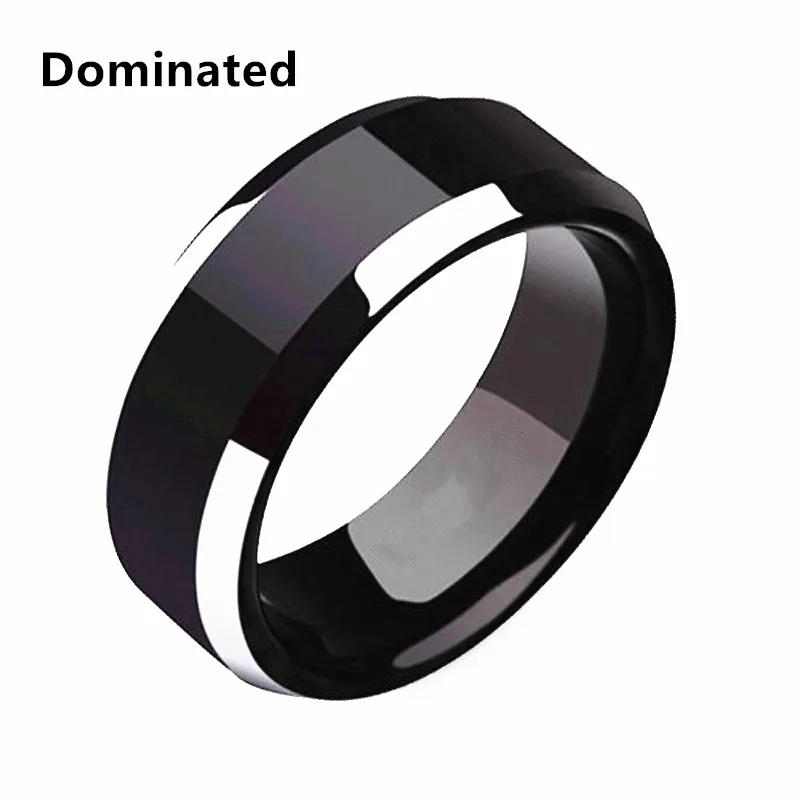 Dominated Men's ring,Stainless Steel personality tail single offered fashion ring for Christmas
