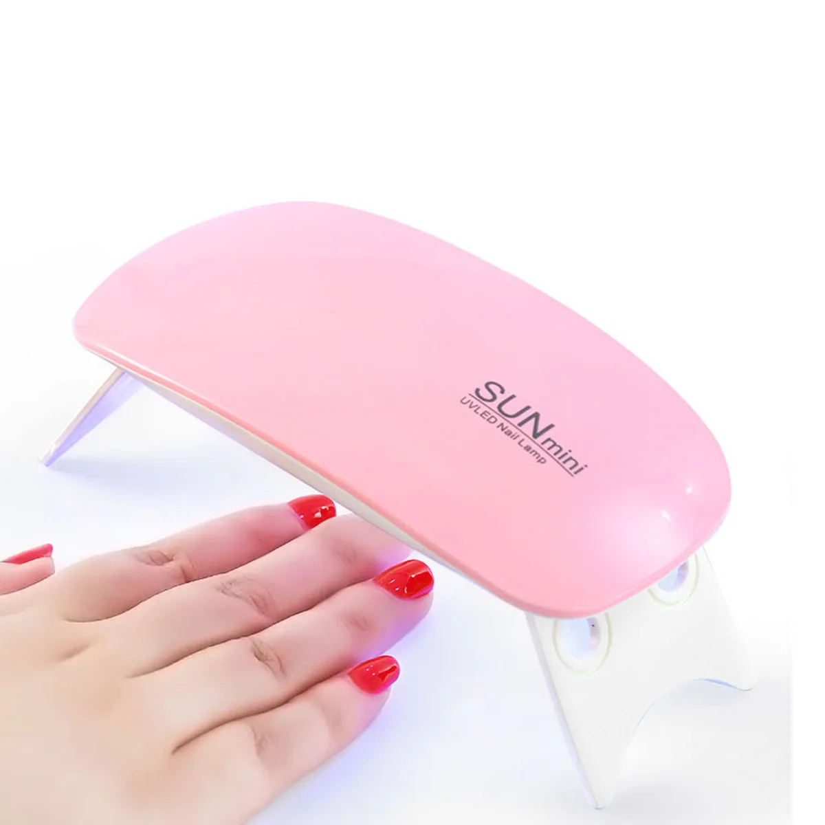 

6W Nail Dryer LED UV Manicure Machine Portable Mini Lamp Micro USB Gel Varnish Curing Machine Nail Art Tools 6 LEDS Nail Lamps