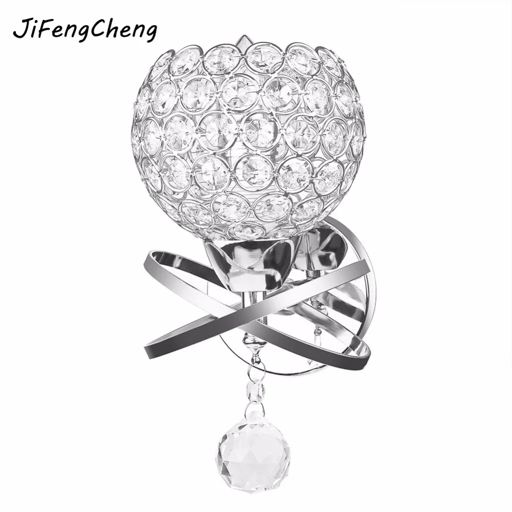 

HGhomeart LED crystal wall lamp simple modern creative art lamp bedside bedroom living room store hall light Crystal Wall Light