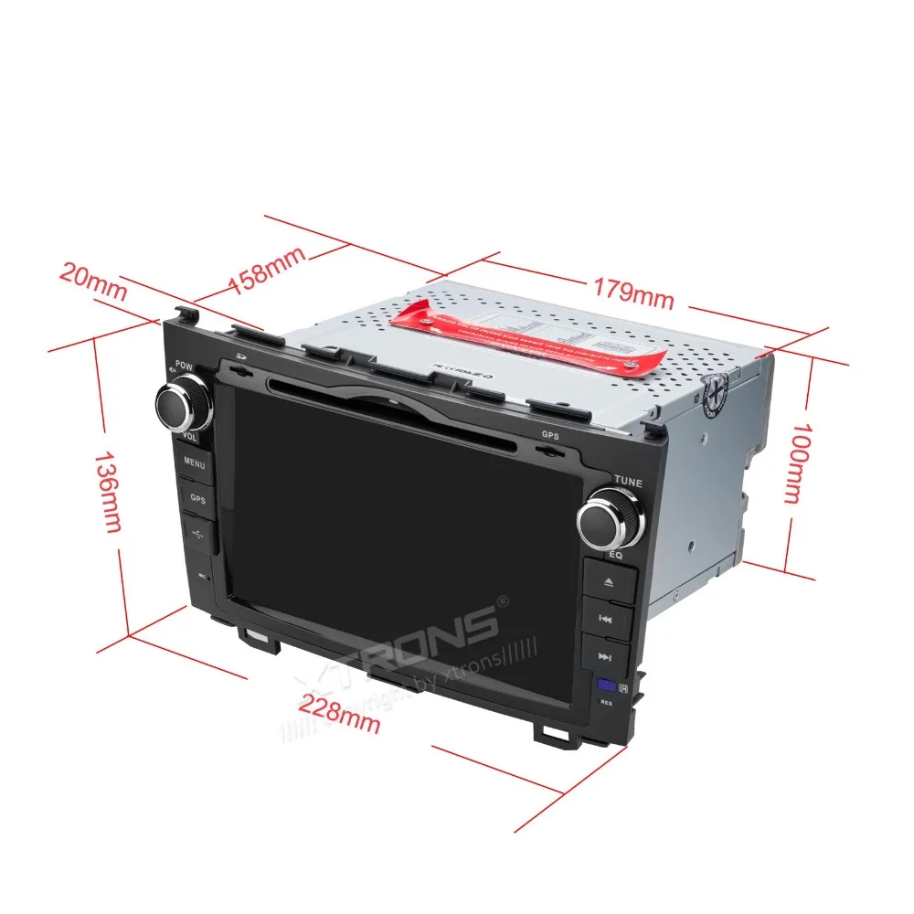 Excellent 8" Special Car DVD for Honda CRV 2007 2008 2009 2010 2011 with Original User Interface/Appearance & Android Mirror Link Support 3