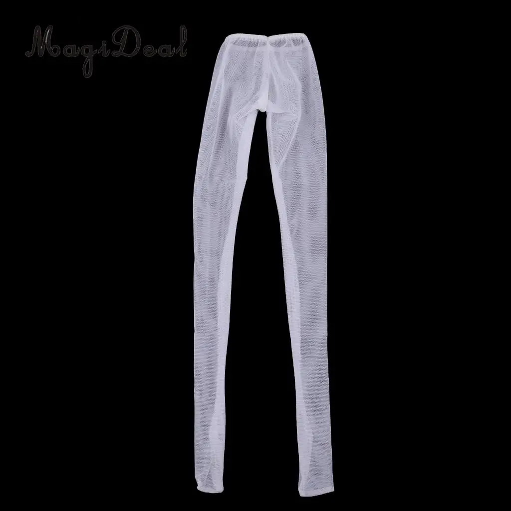 White 60cm Doll Stockings High Elastic Socks Leggings for 1/3 BJD Girl Dolls for Night Lolita Dolls Dress up Accessory