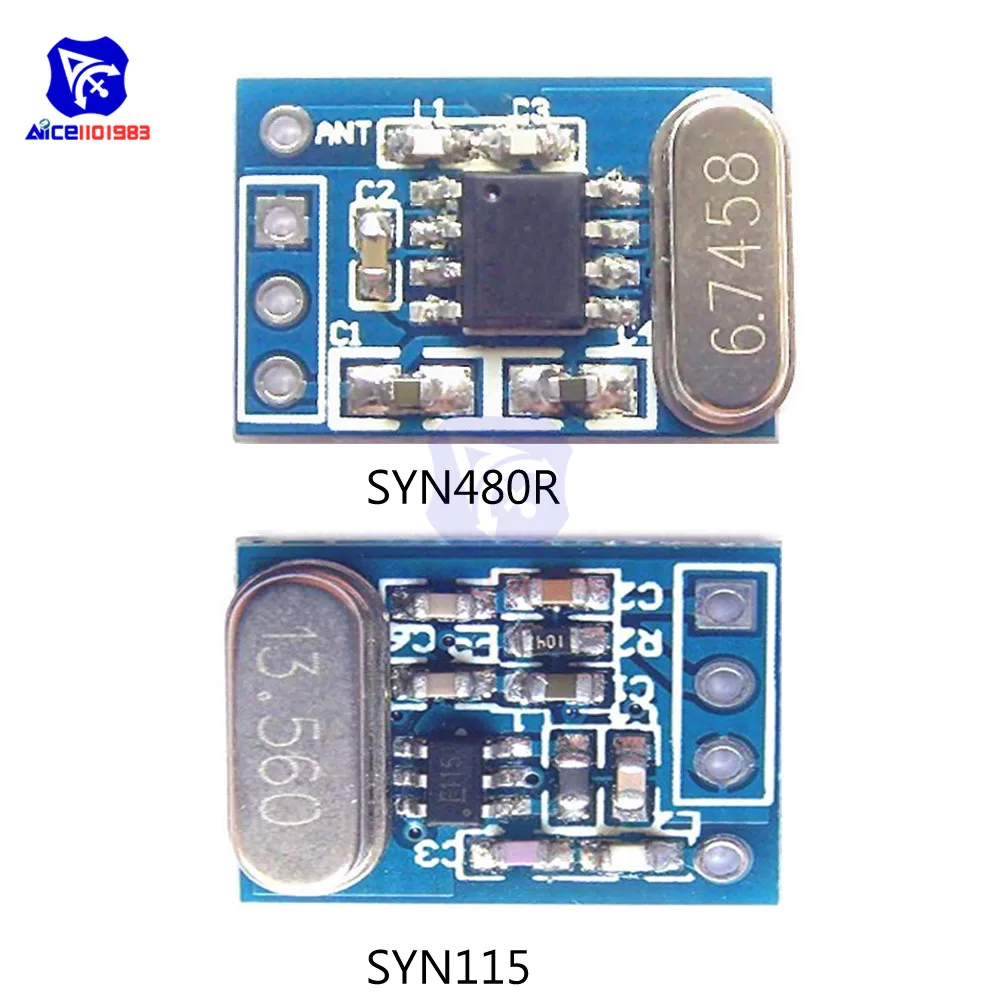 Беспроводной модуль приемника передатчика SYN115 1 комплект 433 МГц с чипом PCB