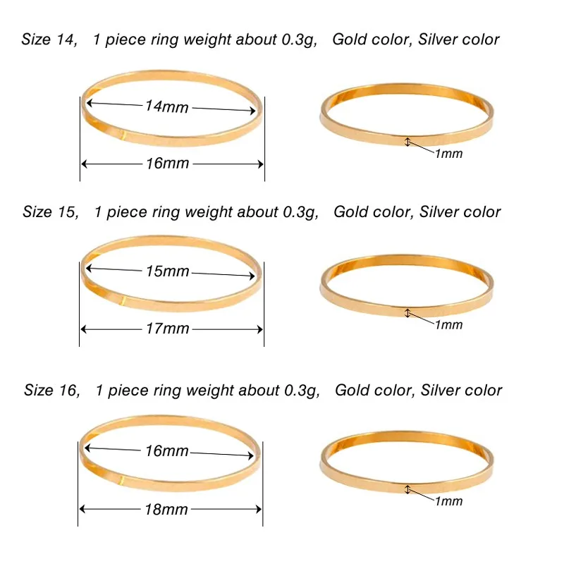 5pcs-lot-Silver-Gold-Plated-Simple-Circle-Rings-Brief-Thin-stackable-Knuckle-Midi-Finger-Joint-Ring (2)