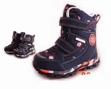 NEW 1pair waterproof Snow Boots Winter Children’s Shoes warm boots ,-30 degree, inner wool Fashion Boy/Girl Boots