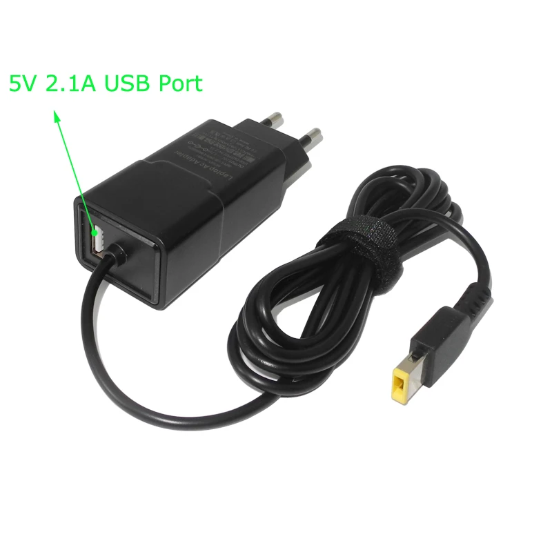 65W 20V 3.25A AC DC адаптер питания AC DC Зарядное устройство для lenovo Thinkpad T430 T440 T450 T460 T560 E440 E450 E550 5V 2.1A USB телефон Зарядное устройство