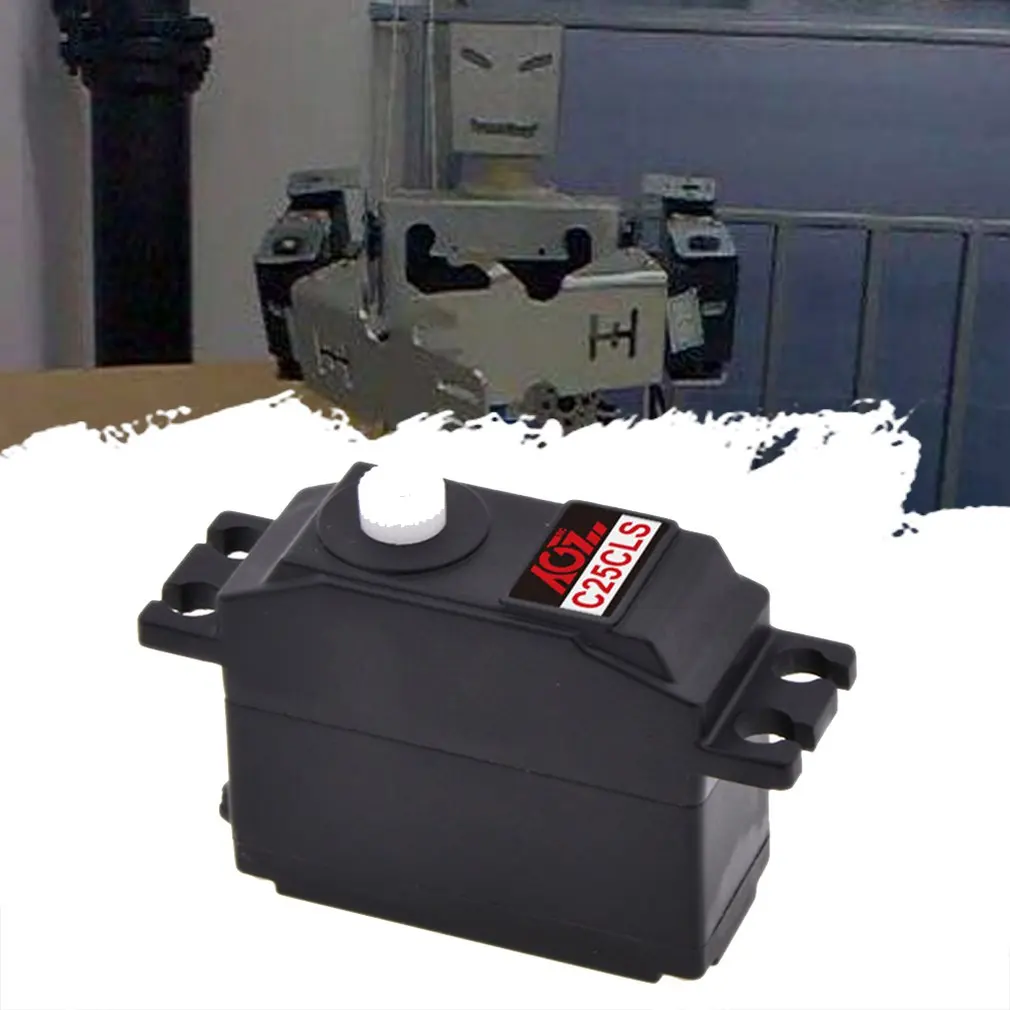 

C25cls Classic Full Plastic High Speed 4kg Hollow Cup Lock Tail Digital Small Servo