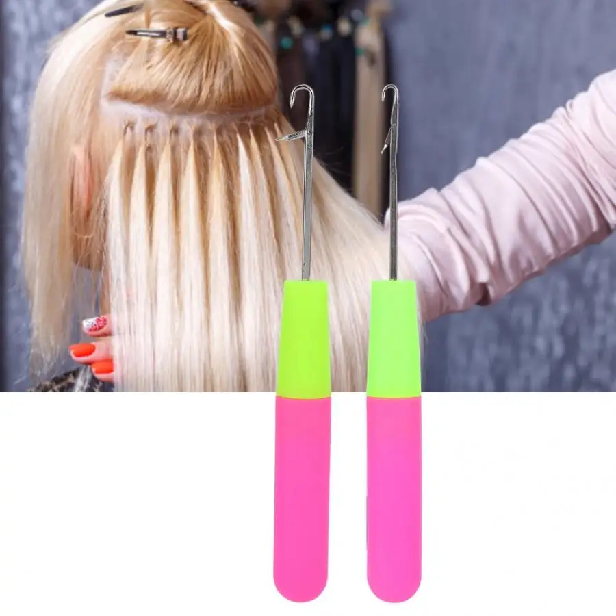 

Crochet Latch Hook Needles Hair Extension Braiding Crafts Skill Tool Kit Hair Extension Tools